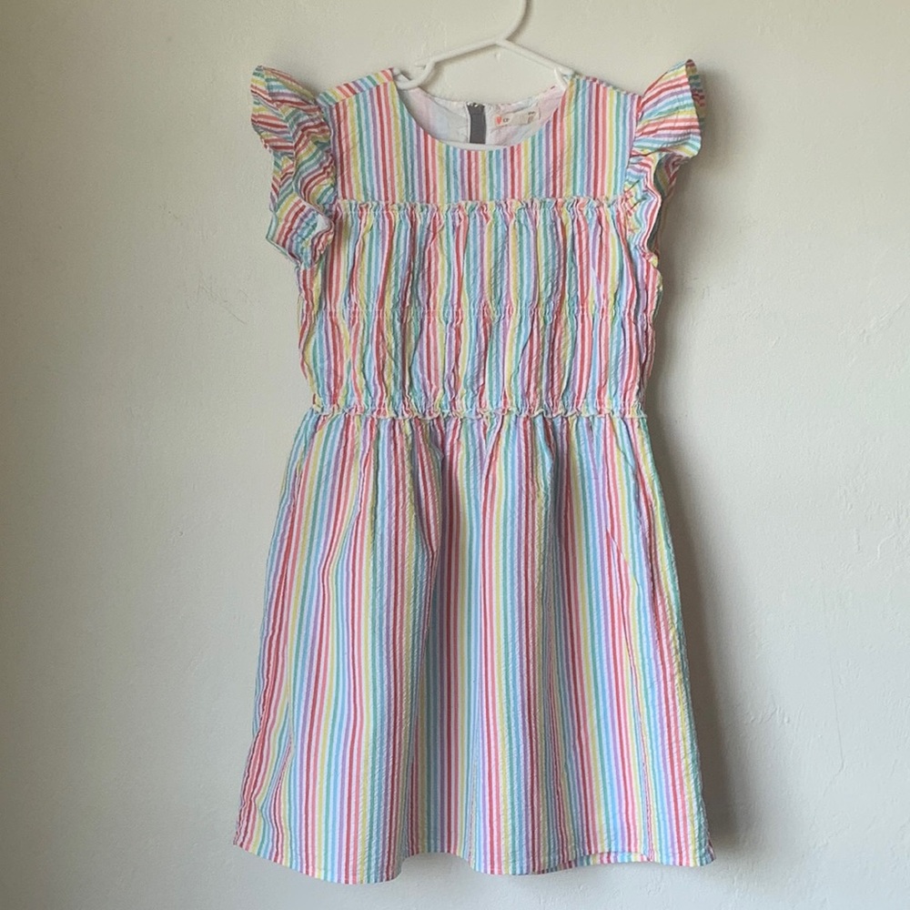 J. Crew Seersucker dress